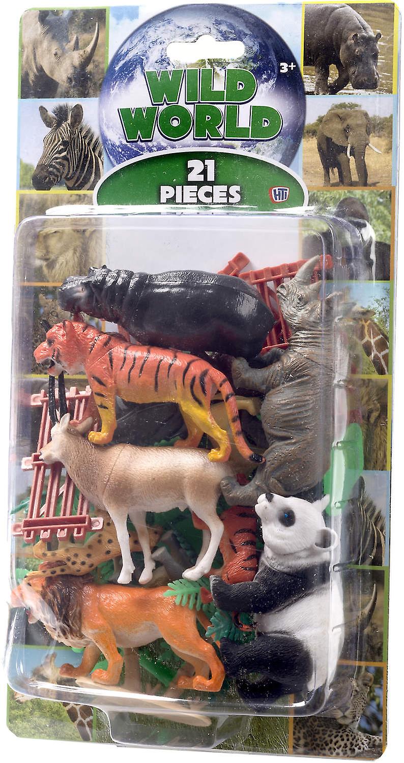 Natural World 21st Safari 5-12cm Exotic animal figurines Lekset