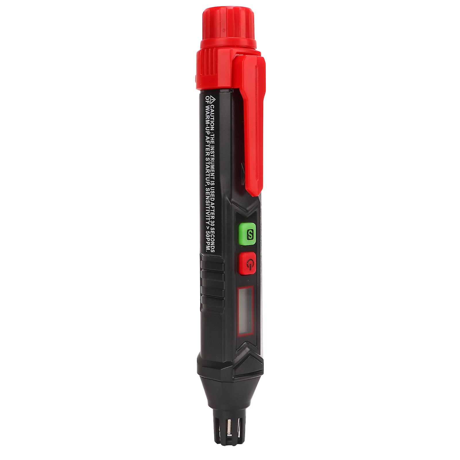 Pen Type Gas Leak Detector Double Alarm Sensitive Portable Easy Operation Combustible Gas Alarm