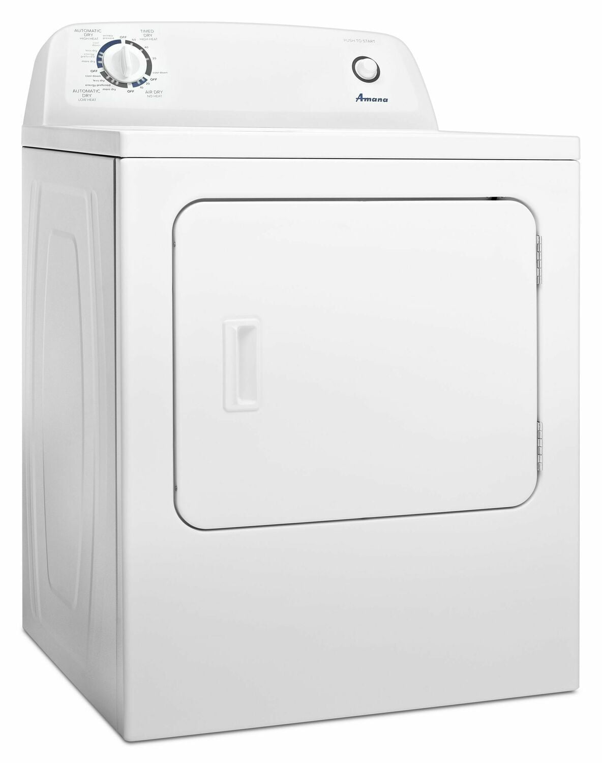 Amana NED4655EW 6.5 Cu. Ft. Electric Dryer With Wrinkle Prevent Option - White