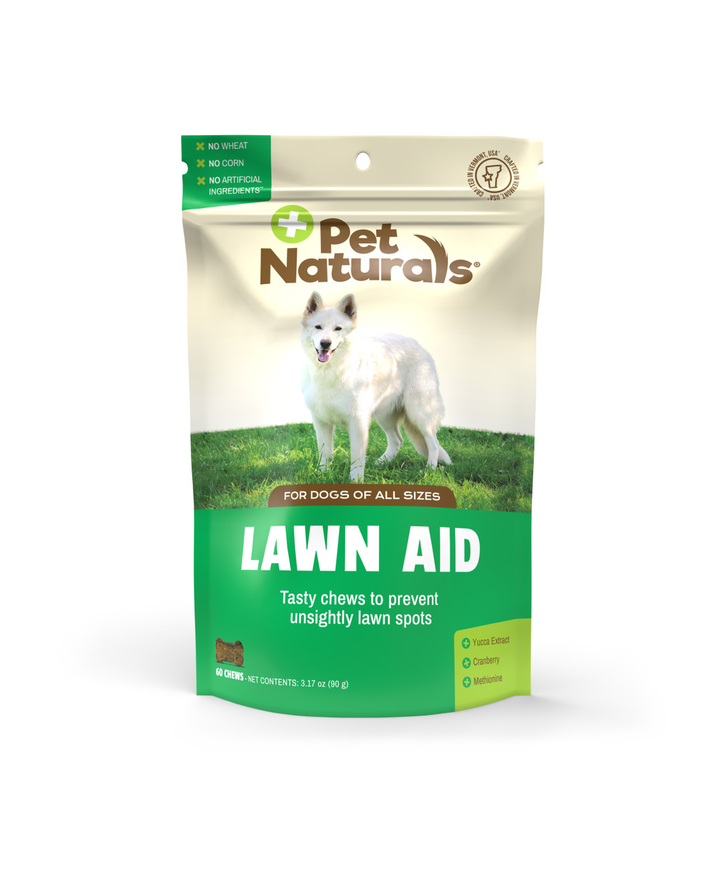 Pet Naturals Lawn Aid for Dogs， 60 Count