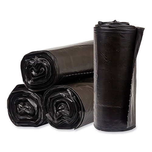 Pitt Plastics Eco Strong Plus Can Liners | 40 gal， 1.35 mil， 40 x 46 Black， 100