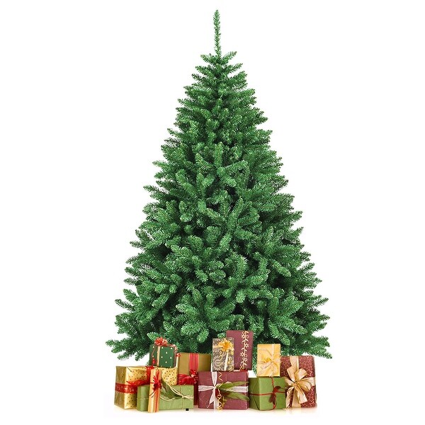 Unlit Artificial Christmas Tree Premium Hinged Fir Tree