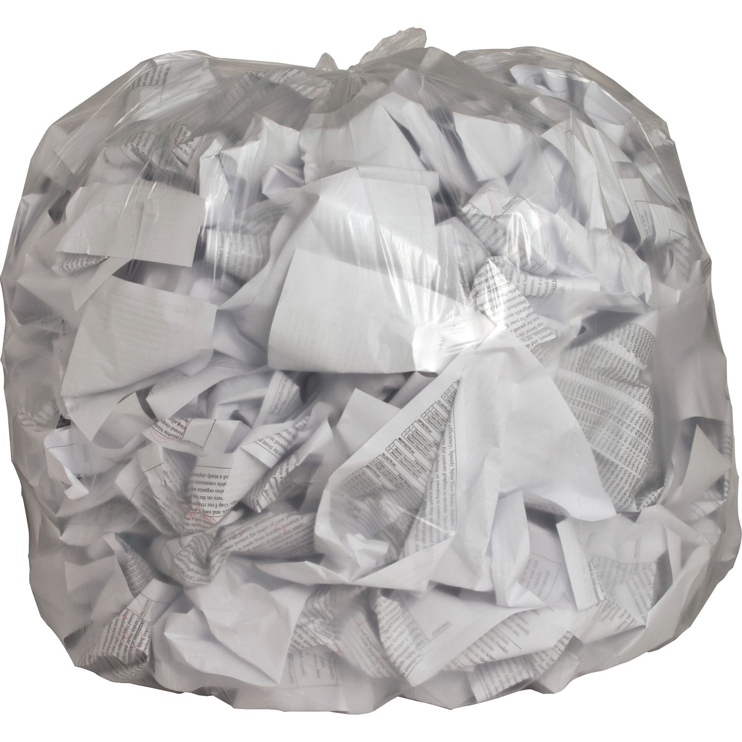 Clear Trash Can Liners by Genuine Joe GJO01015