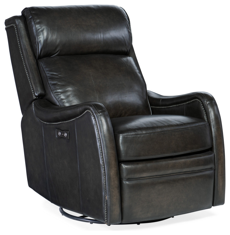 Stark PWR Swivel Glider Recliner   Contemporary   Gliders   by Hooker Furniture  Houzz