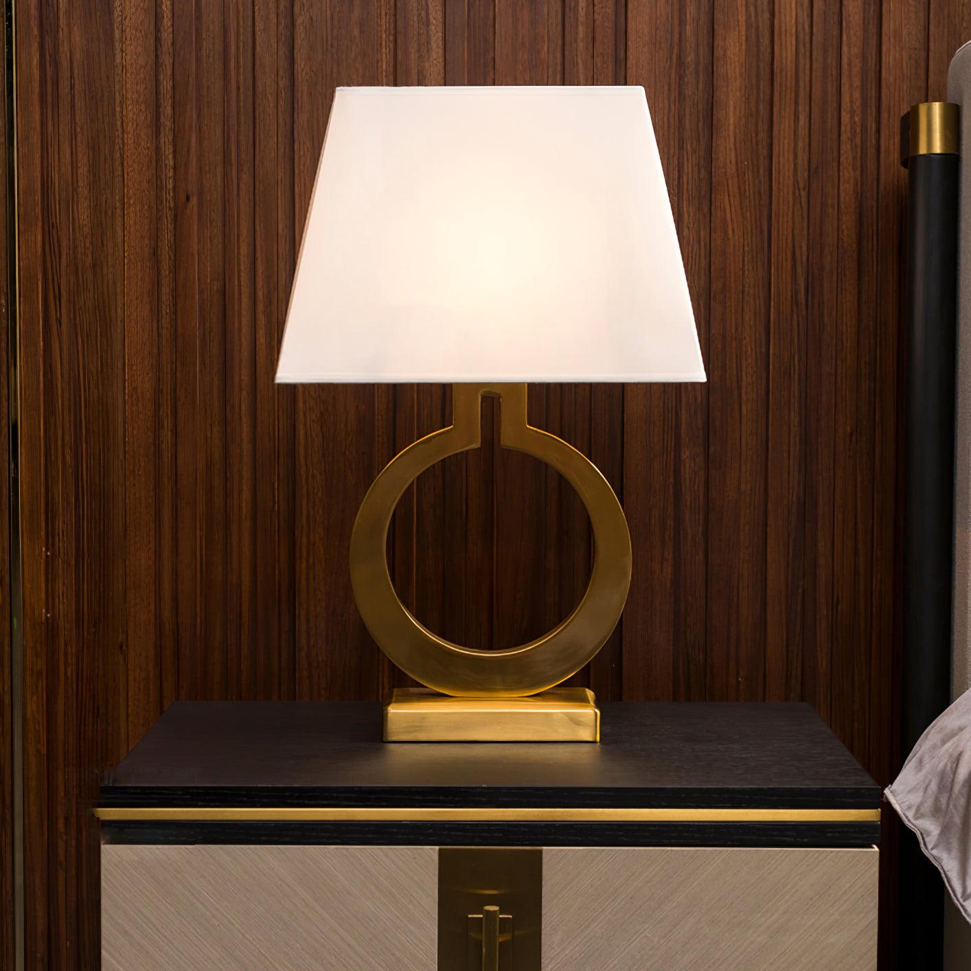 Keyhole Ring Table Lamp