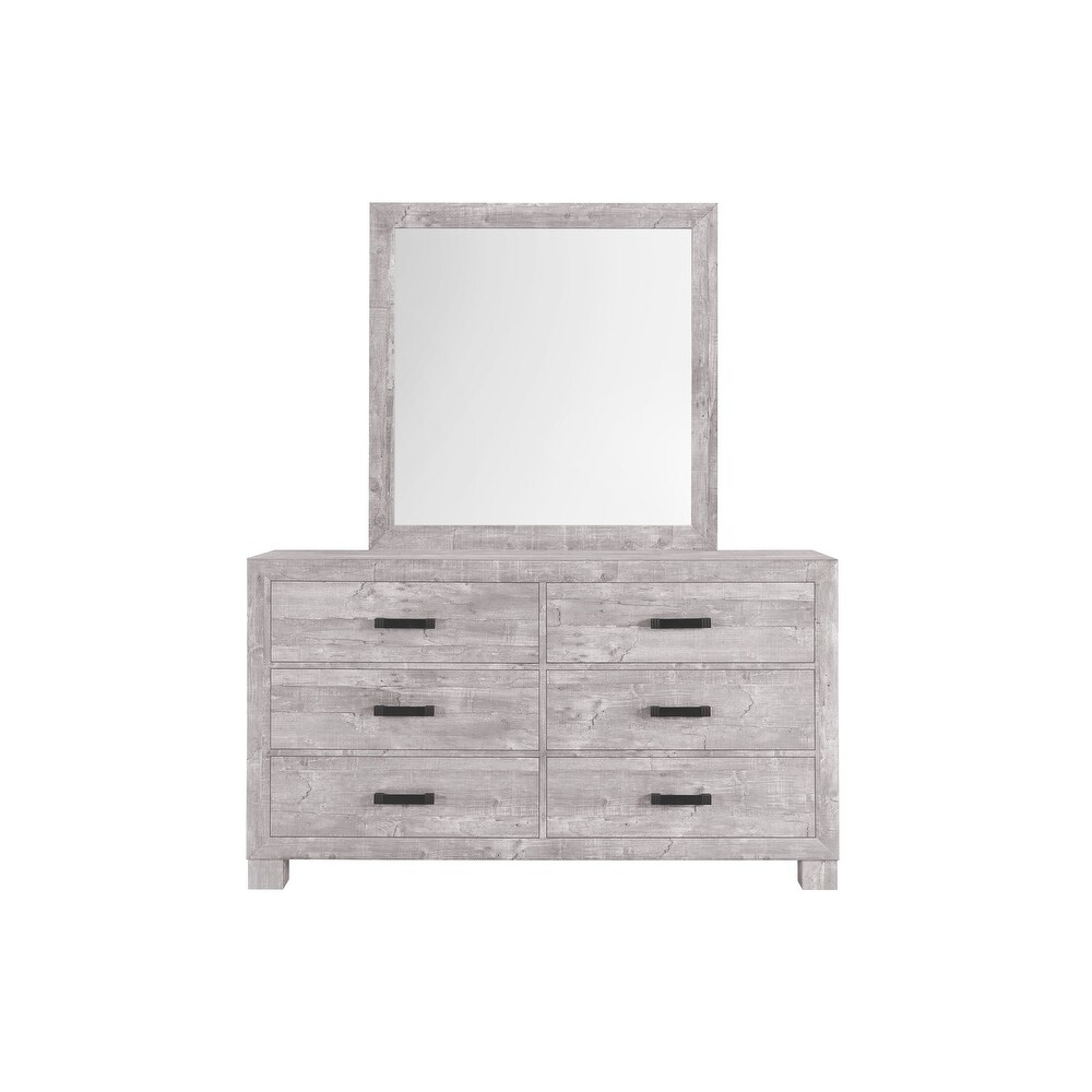 Global Furniture USA Nolan Grey Dresser