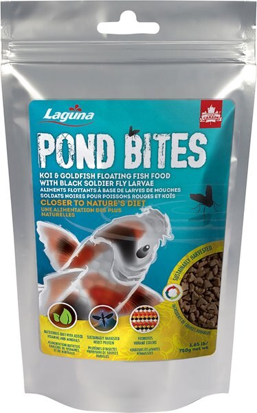 Laguna Laguna Fly Mix Pond Fish Food， 26-oz