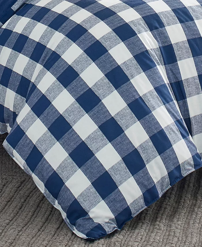 Eddie Bauer Lakehouse Plaid Twin Duvet Cover Set