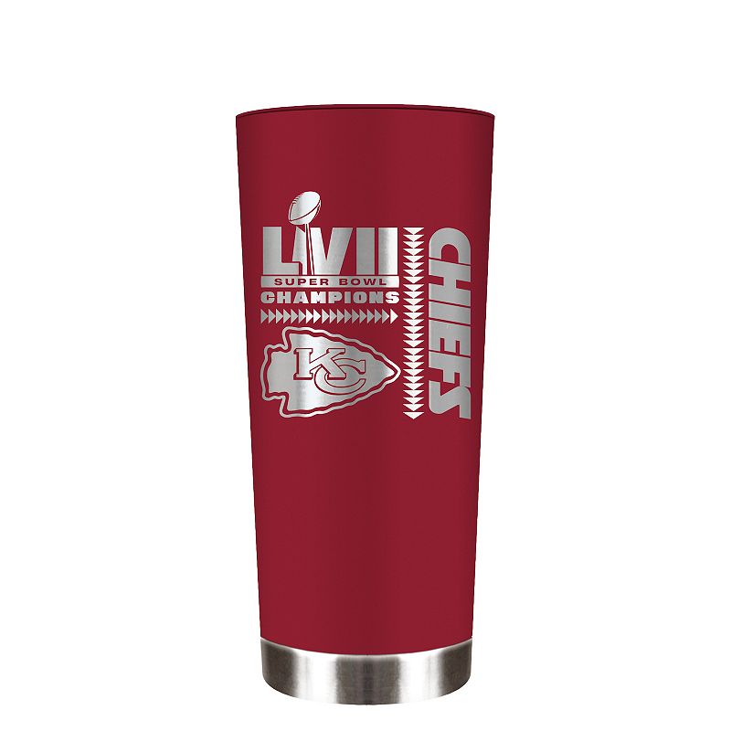 Kansas City Chiefs Super Bowl LVII Champions Roadie Tumbler