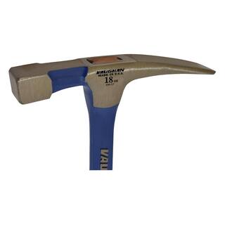 Vaughan 18 oz. Steel Bricklayer Hammer with 11 in. Handle ABL18