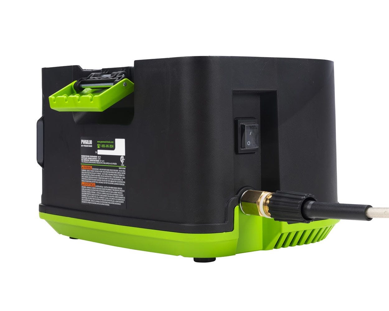 60V 1800 PSI 1.1 GPM Bucket Pressure Washer | Greenworks Tools