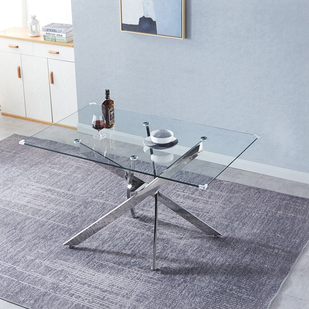 Glass Table with 0.39\