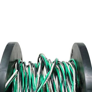 Southwire 25 ft. 143 BlackWhiteGreen Solid CU THHN Tri-Wire 59318003