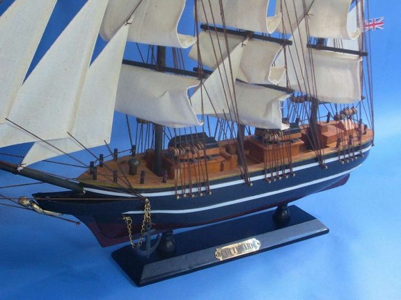 Handcrafted Model Ships B0706 Wooden Cutty Sark Ta...