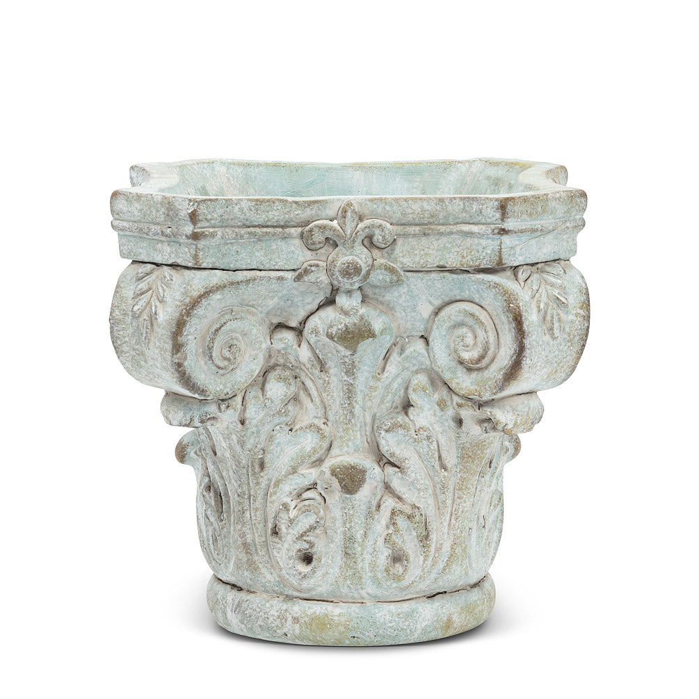 Square Column Cap Planter