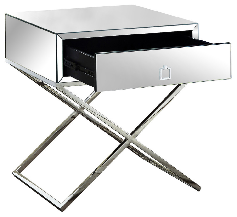 Lynn Side Table   Contemporary   Side Tables And End Tables   by Meridian Furniture  Houzz