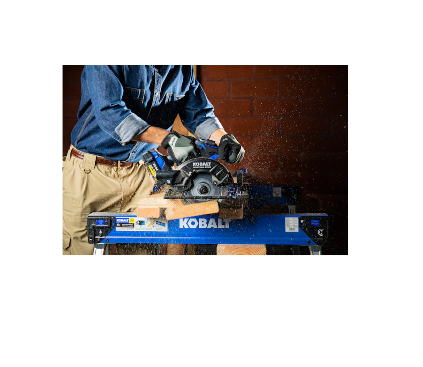 Kobalt KXCS 124B-03 24-Volt XTR 7-1/4-in Brushless Cordless Circular Saw