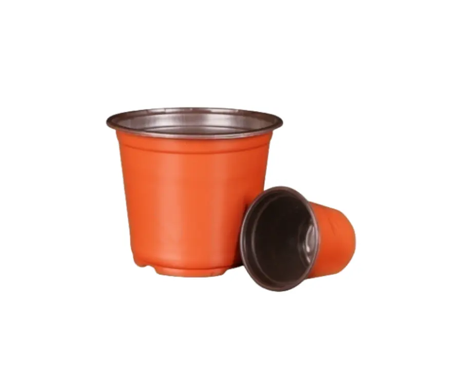 Factory supply two color pot for growing succulent flowers Two color small pot Plastic easy planting thickened two color pot