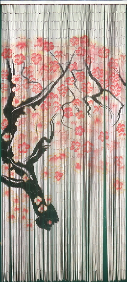 Bamboo54 53003 Cherry Blossom  Bamboo Curtain