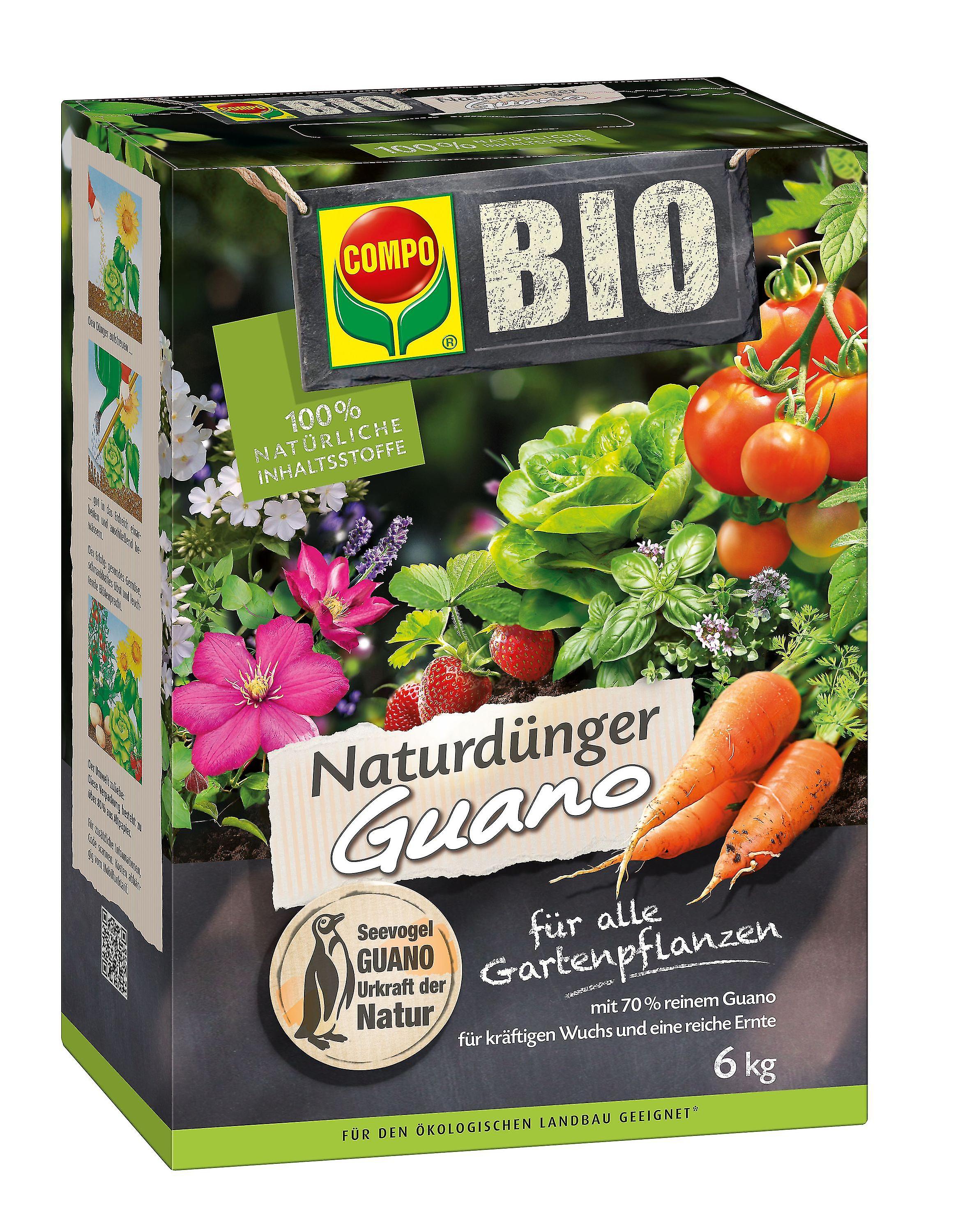 COMPO BIO NaturD??nger Guano， 6 kg