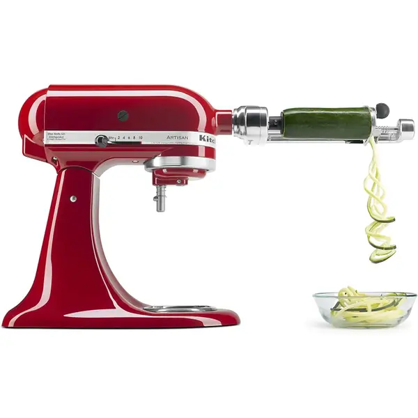 KitchenAid 5 Blade Spiralizer with Peel， Core and Slice