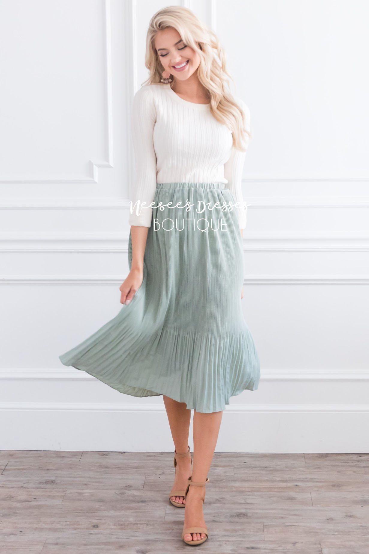 Vintage Garden Modest Skirt