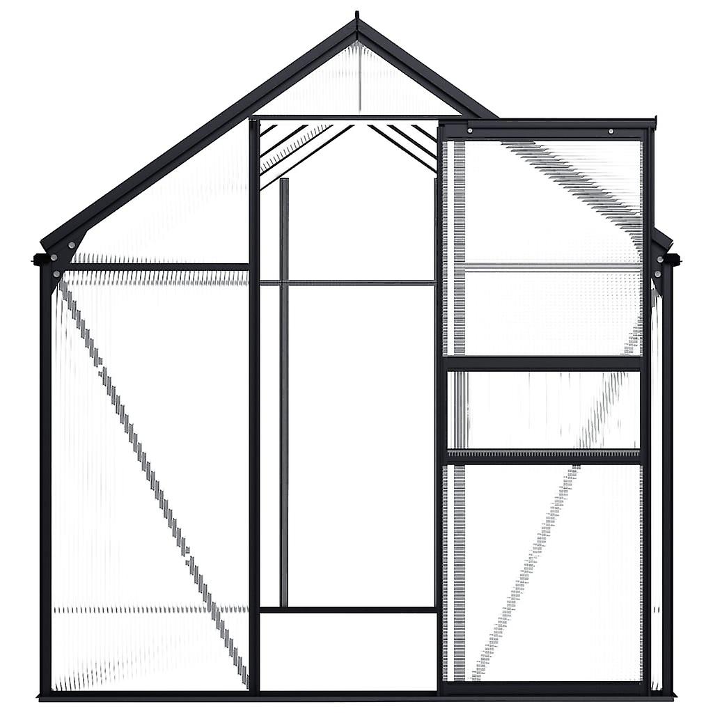 Greenhouse Anthracite Aluminium 4.75 M