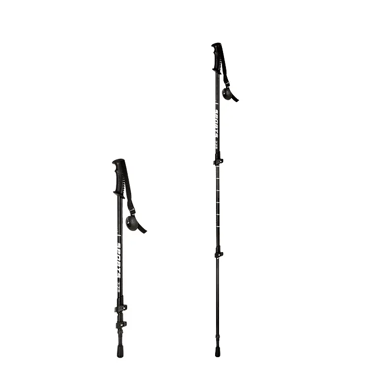 Trekking Carbon Fiber Telescopic Aluminum Duralumin Retractable Hiking Poles Walking Sticks