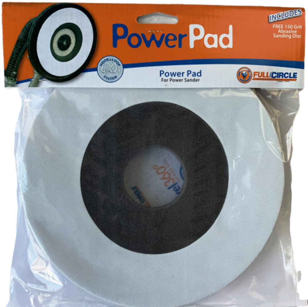 8-1/2 In. Foam Power Sander Pad ;