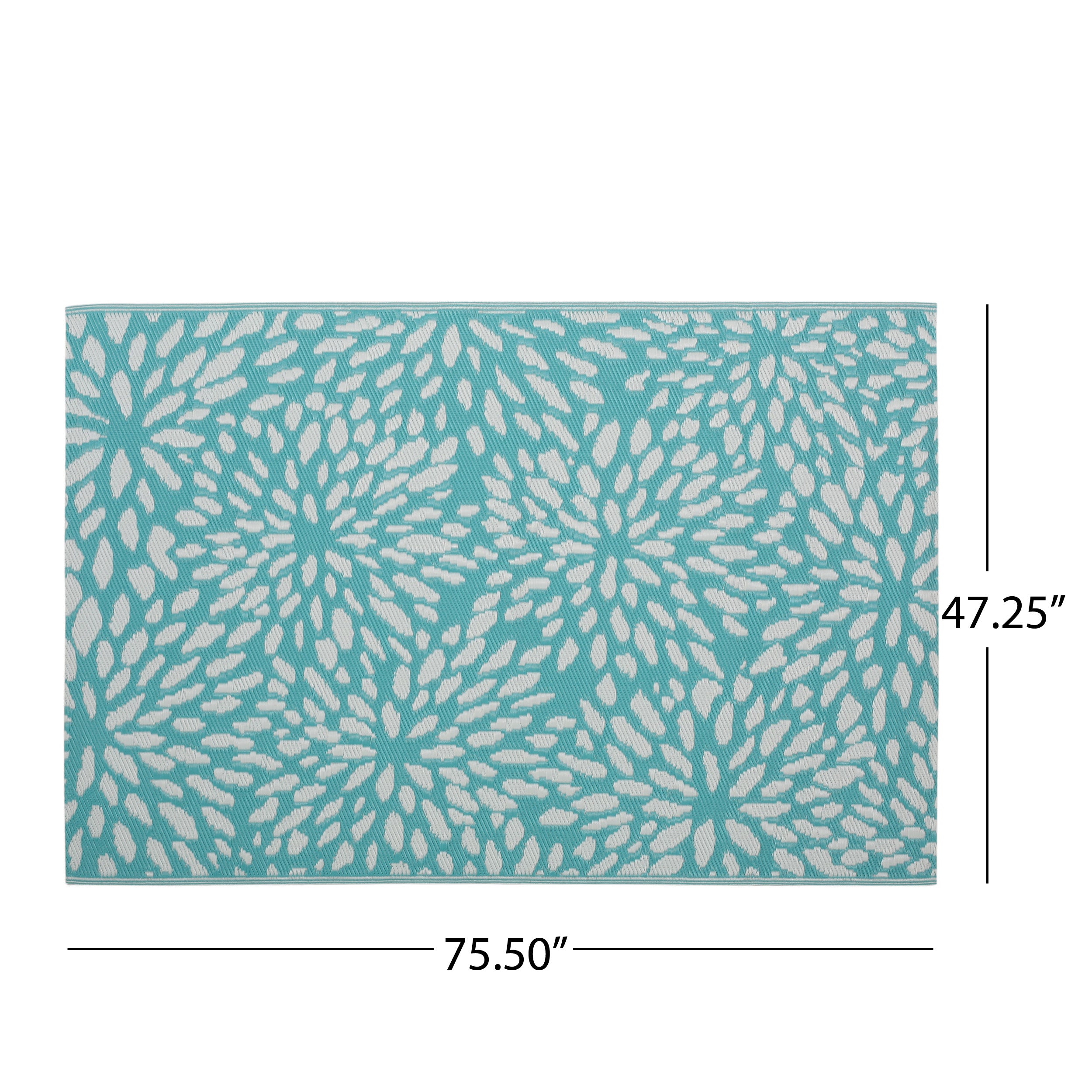 Quintavious Outdoor Modern Scatter Rug