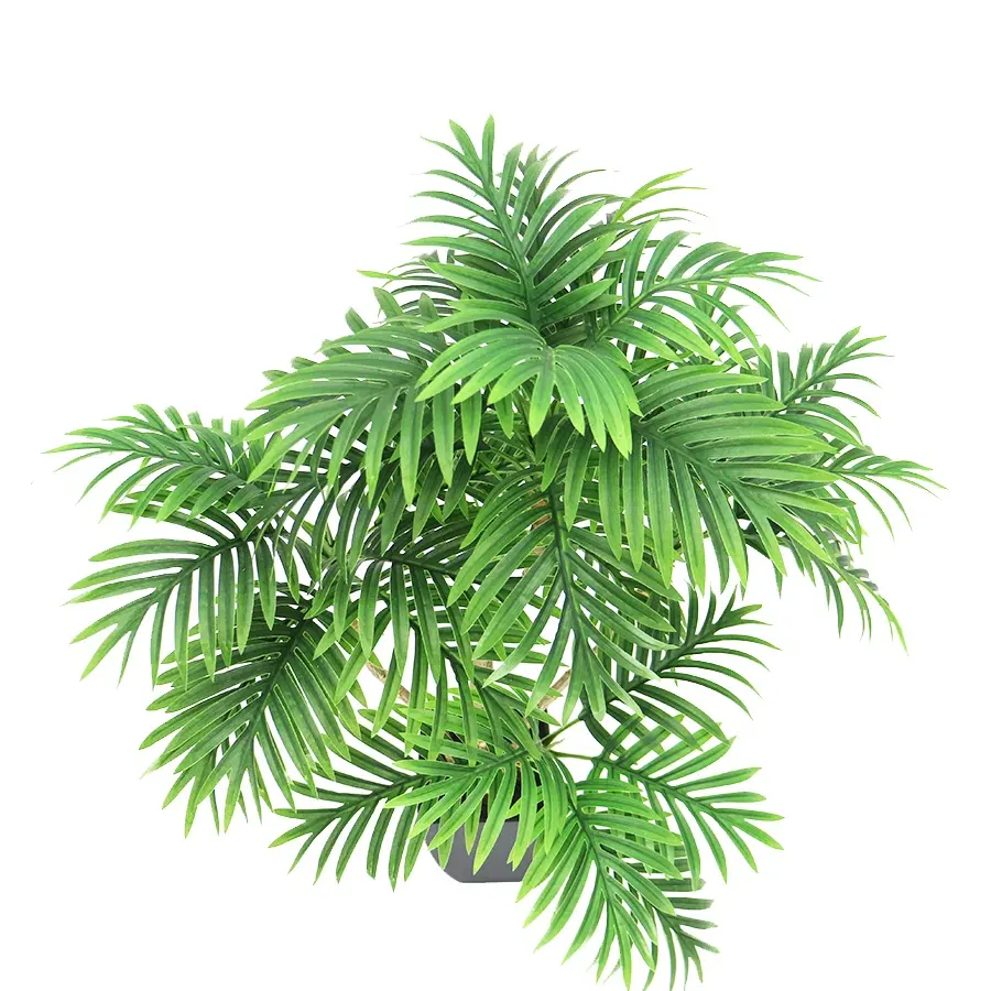 Decor living room supplies 105cm high artificial 42lvs mini palm tree