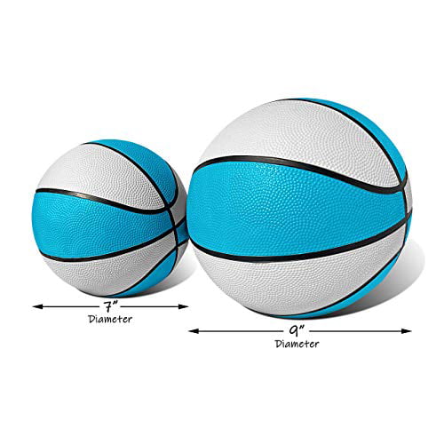 Botabee Swimming Pool Basketball | Perfect Water Basketball for Swimming Pool Basketball Hoops and Pool Games | Mini Basketball for All Ages (Size 3， 7