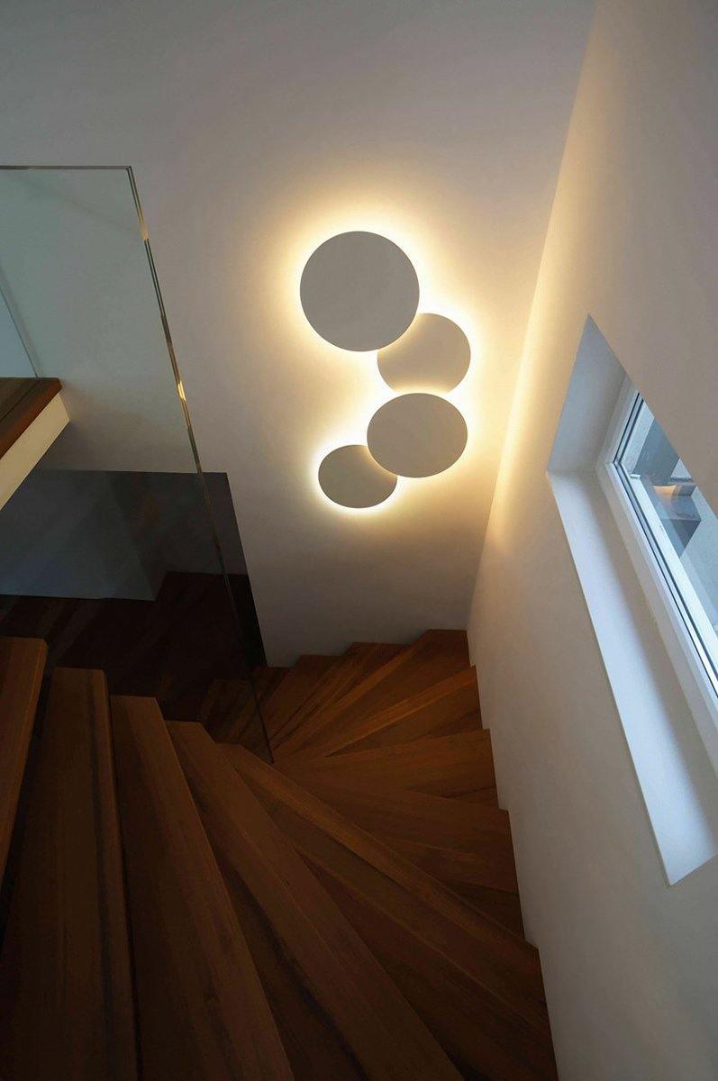 Geometric Disc Wall Lamp