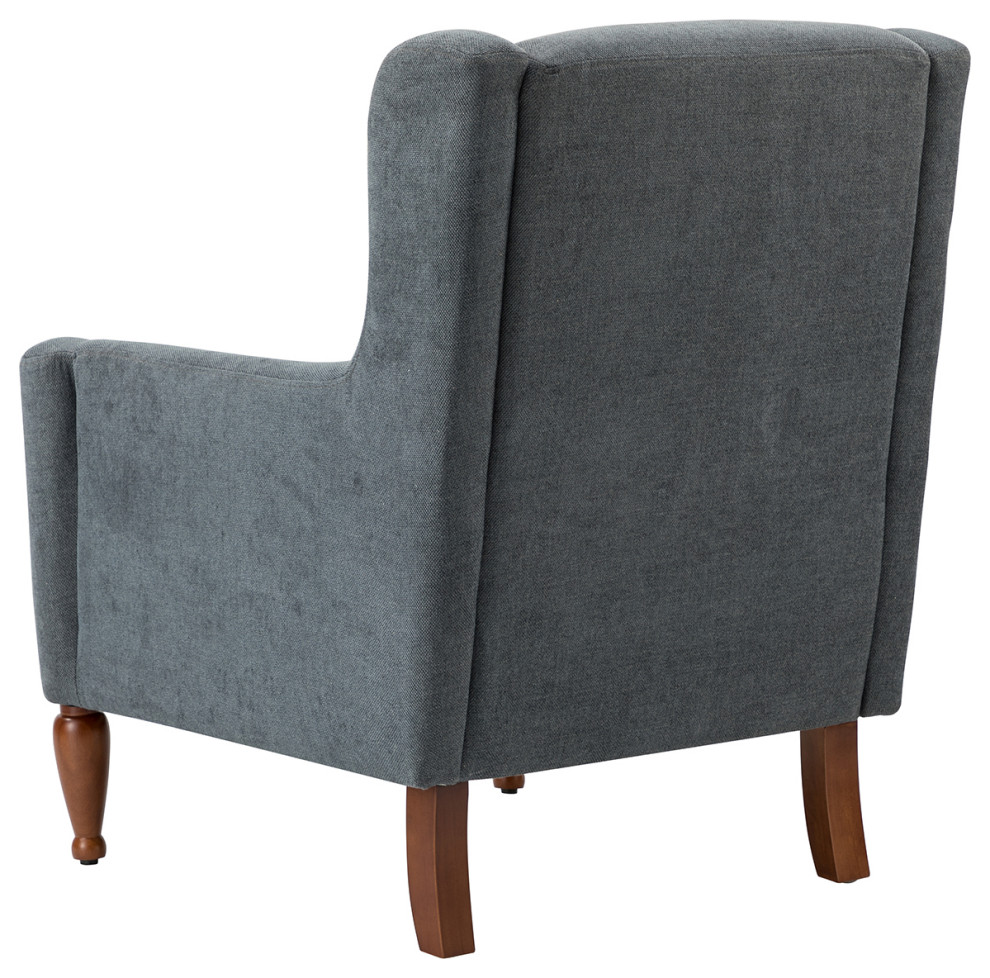 Konrad Armchair   Traditional   Armchairs And Accent Chairs   by Karat Home  Houzz