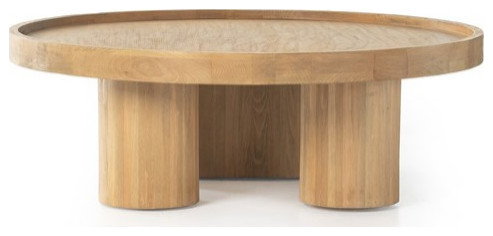 Bertrada Coffee Table Natural Beech   Modern   Coffee And Accent Tables   by Virgil Stanis Design  Houzz