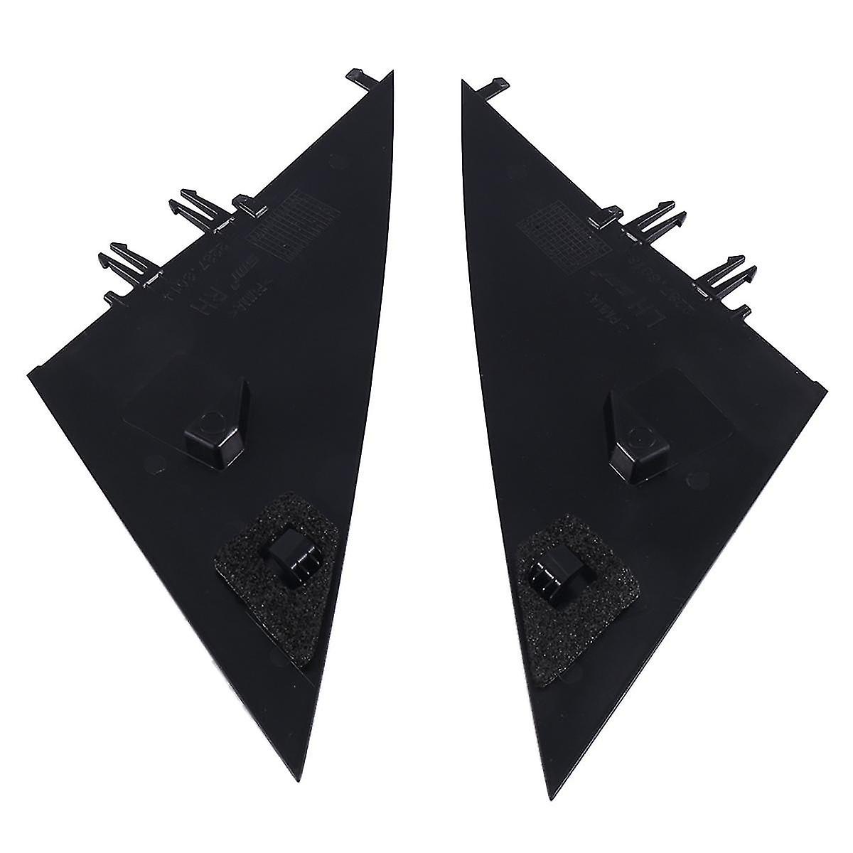 Car Exterior Mirror Triangle Panel Panel Black Paint Panel For