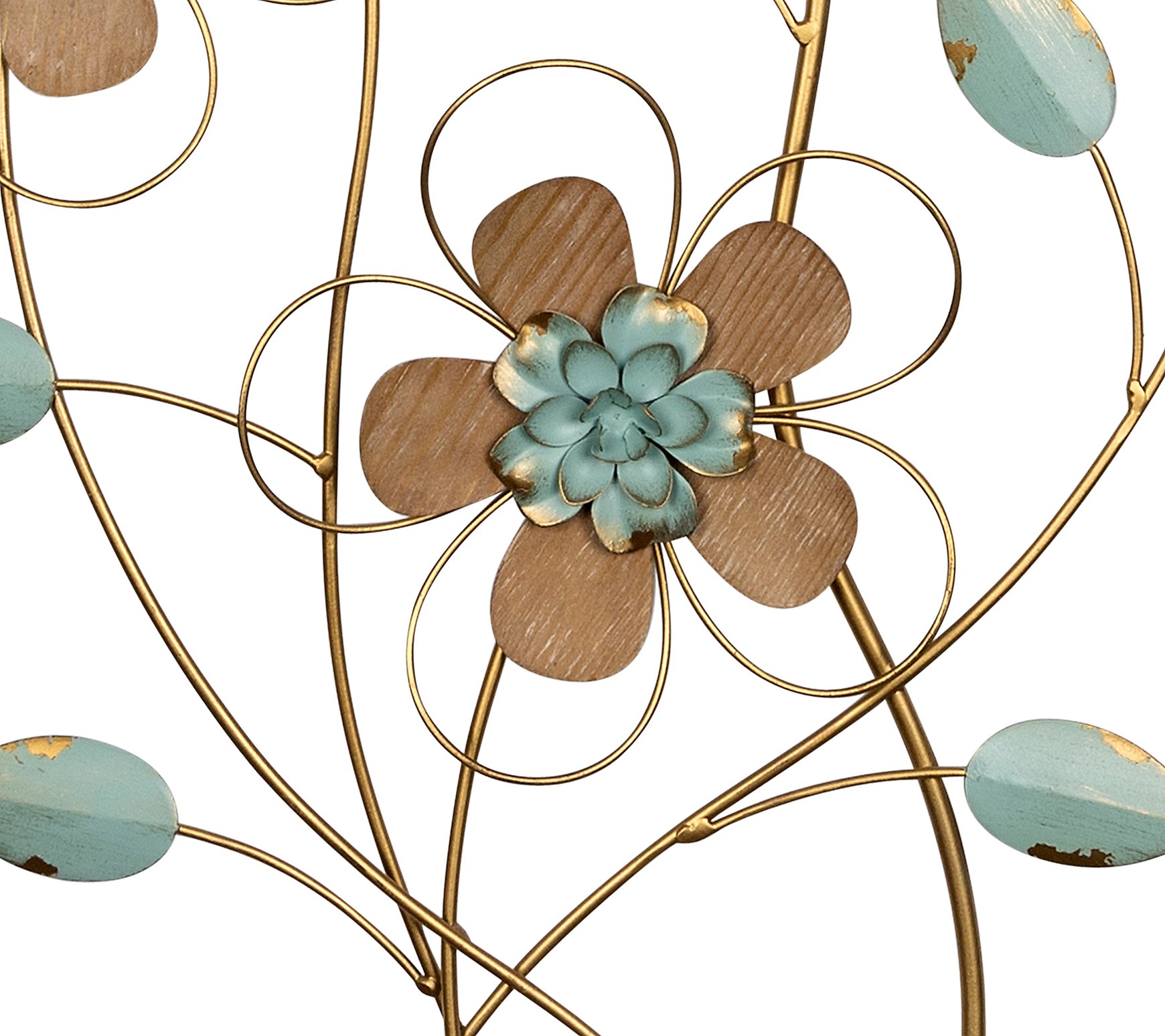 Stratton Home Decor Rising Flower Bunch Wall Decor