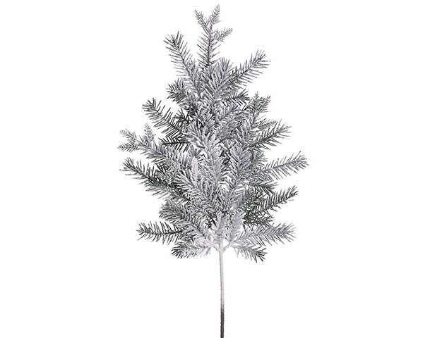 Snow Pine Frosted Christmas Spray