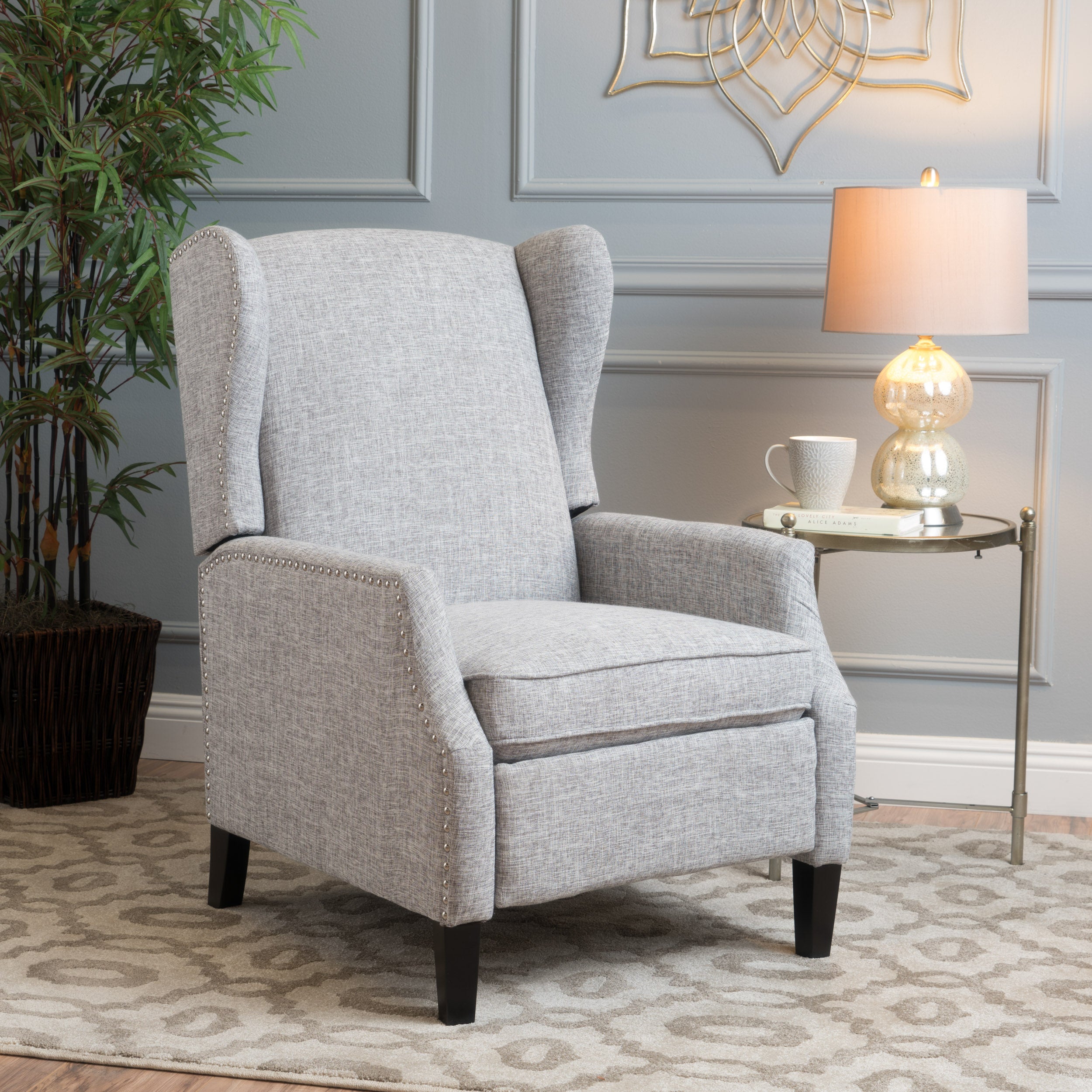 Weyland Wingback Fabric Recliner