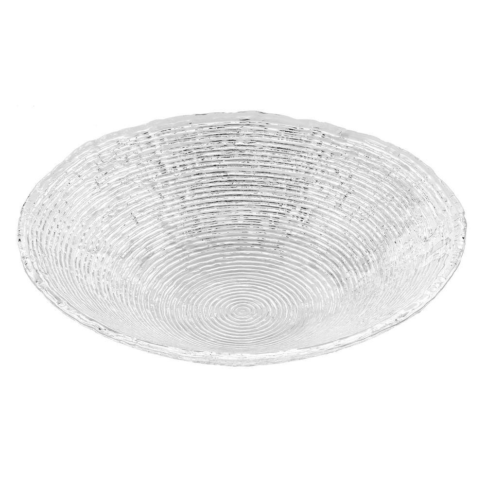 Noritake Hammock Glass Round Bowl 84-12 in. 13 in. 834-682