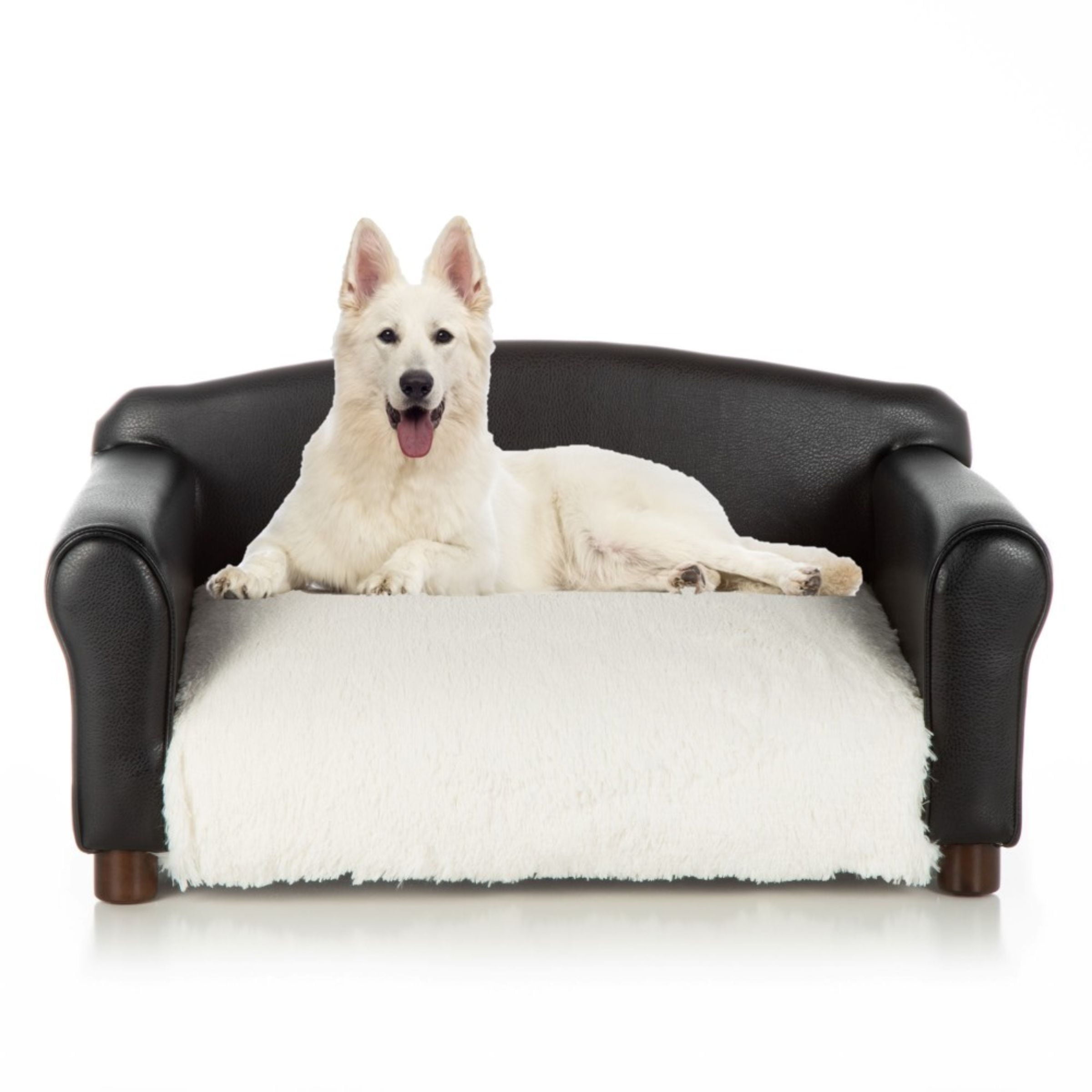 Club Nine Pets Weston Orthopedic Dog Bed， Large， Ivory.