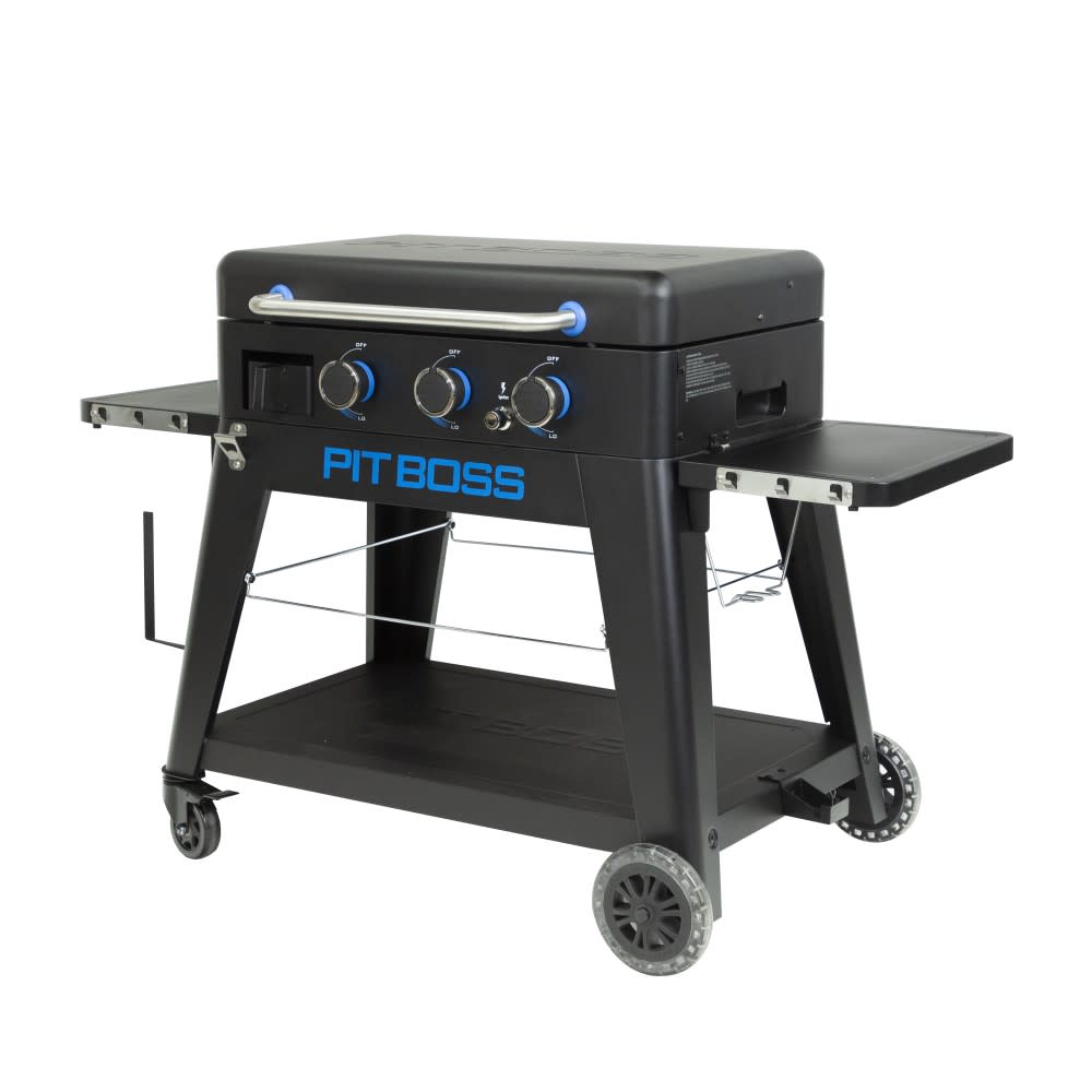 Pit Boss Griddle Propane Gas 3 Burner Ultimate Lift Off ;