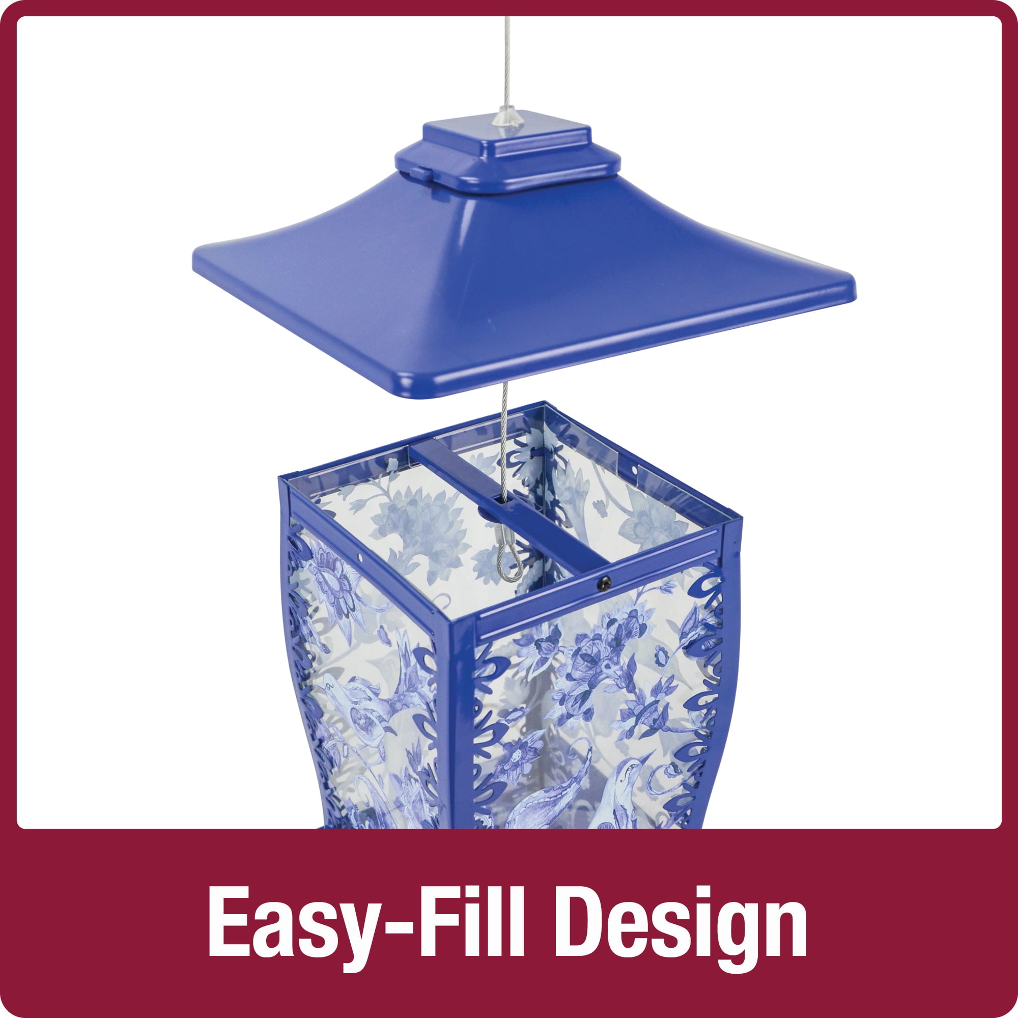 Paisley Sky Gazebo Bird Feeder