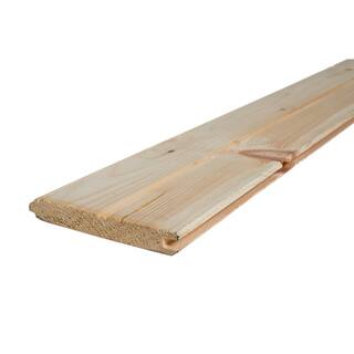 1 in. x 6 in. x 8 ft. Premium Tongue and Groove Pattern Common Softwood Boards 604437