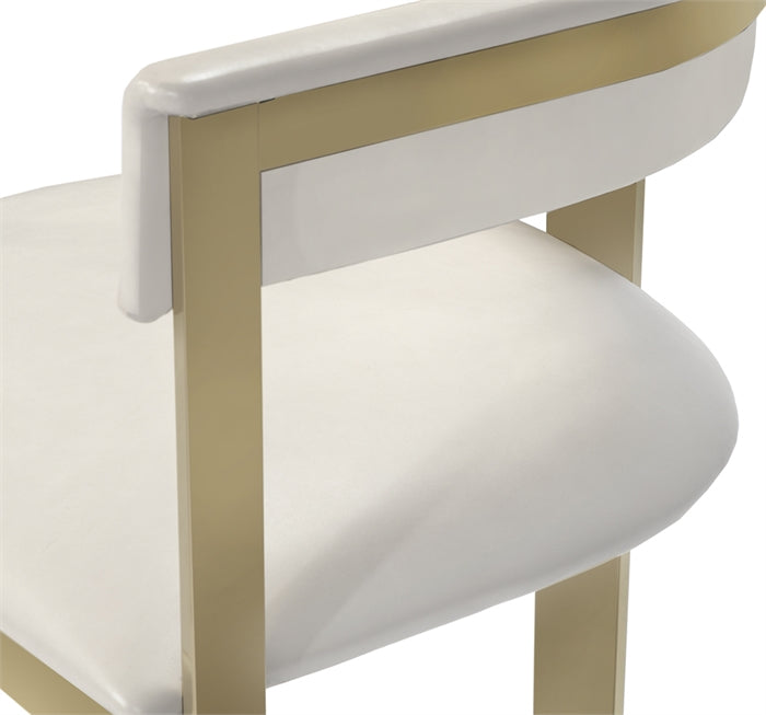 Darcy Dining Chair - Cream Leather