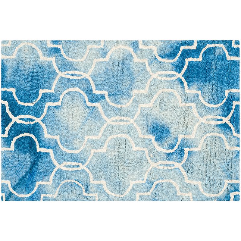 Safavieh Jasmine Quatrefoil Dip-Dyed Wool Rug