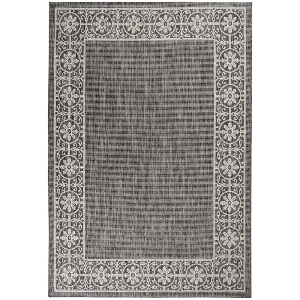 Nourison Garden Party Bordered Indoor/Outdoor Area Rug