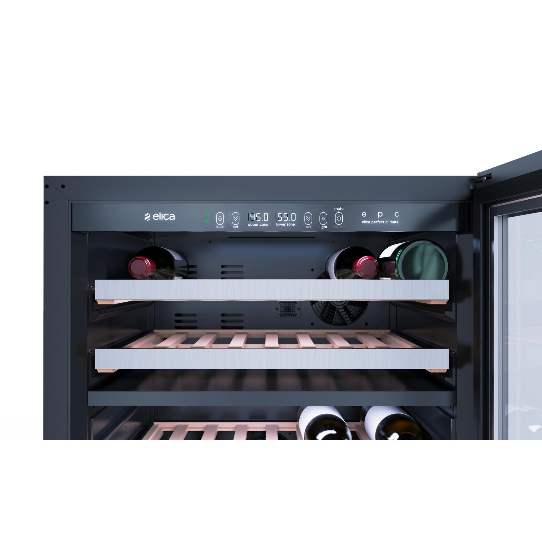 Elica 52-bottle Riserva Series Wine Cooler EWS52SS1