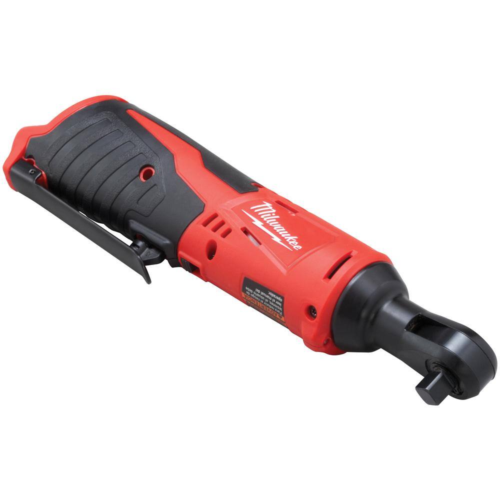 MW M12 12V Lithium-Ion Cordless 38 in. Ratchet with M12 2.0Ah Battery 2457-20-48-11-2420