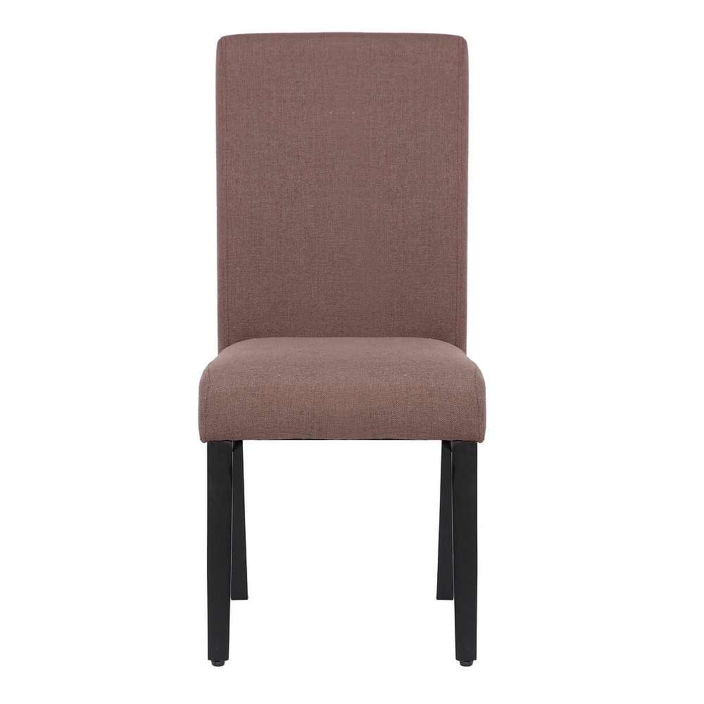 Grandview Upholstered Linen Fabric Dining Chair   38.6